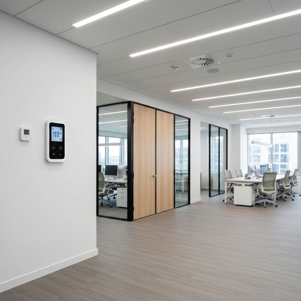 Smart lighting and energy management system for commercial office in St. Louis